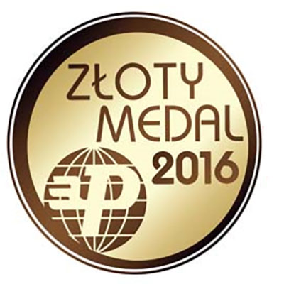 Goldmedaille bei der internationalen Messe von Poznan (Polen) für das dynamische Wiegesystem Dyna Pilot.