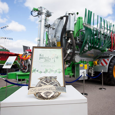 Der Euroliner 24.000 L mit seinem 30 m langen Vogelsang-Gestänge wurde in der Kategorie 