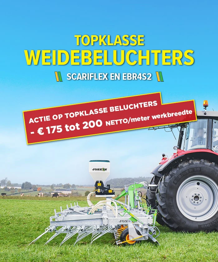 Vind de perfecte beluchter voor uw weiden