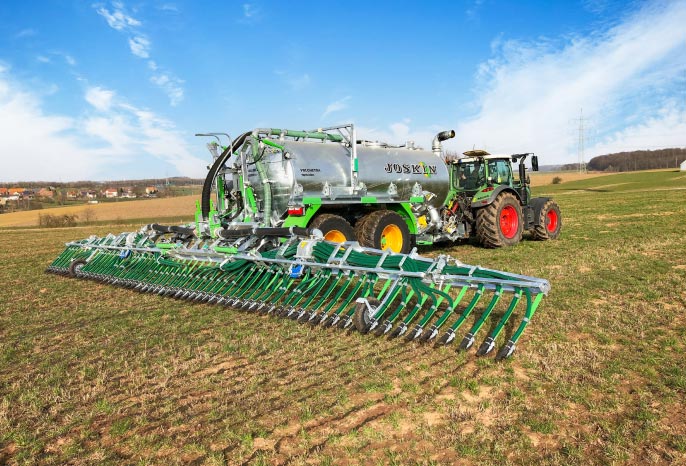 Joskin vous aide à atteindre les objectifs du programme des éco-schémas