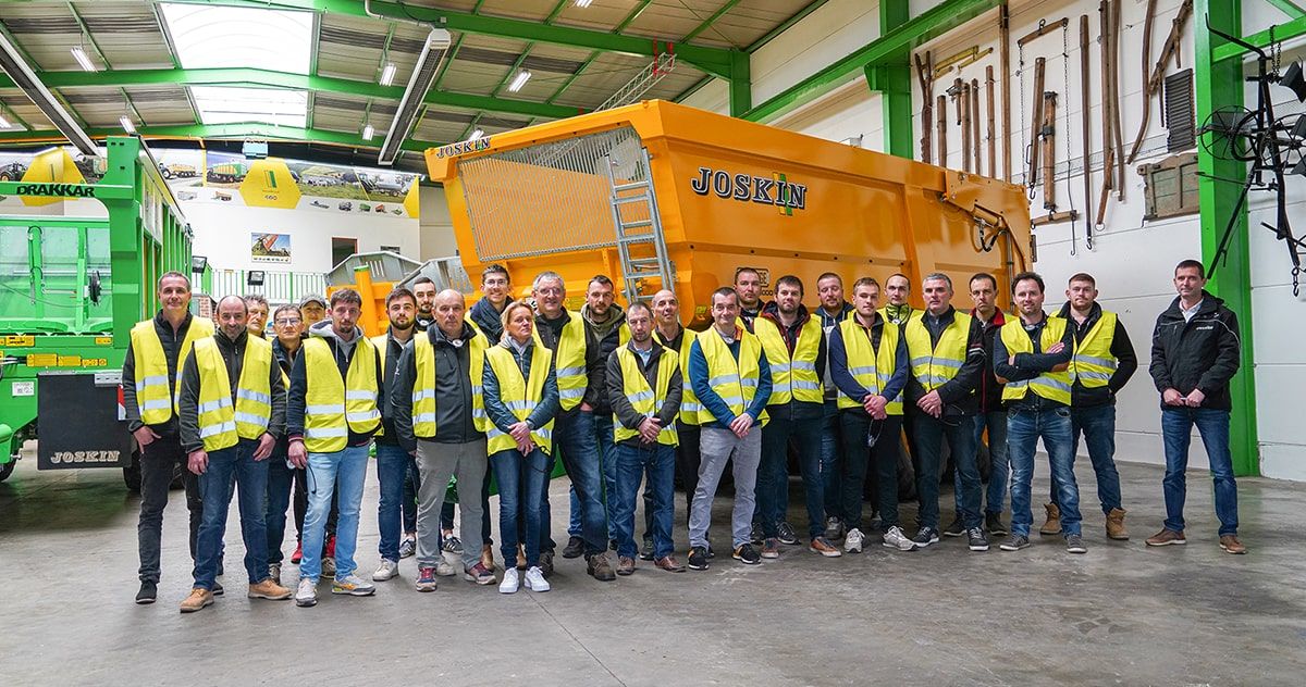 The agricultural cooperative “Cuma de la montage” of Amancey, Doubs, France