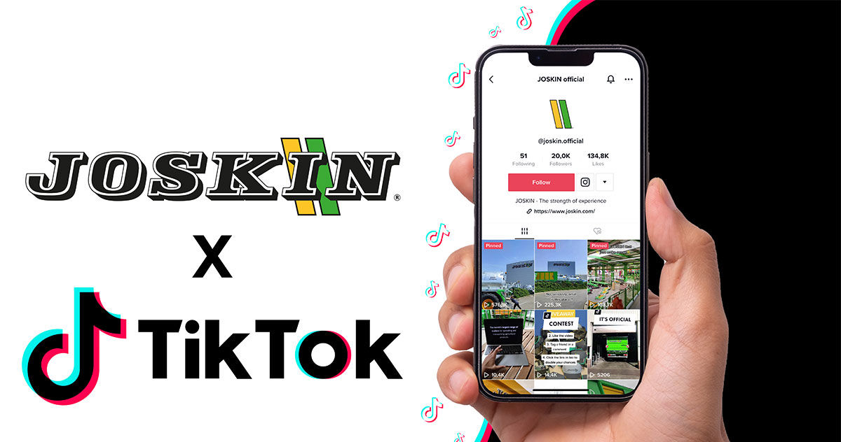 JOSKIN übernimmt den Kodex eines neuen sozialen Netzwerks: TikTok!