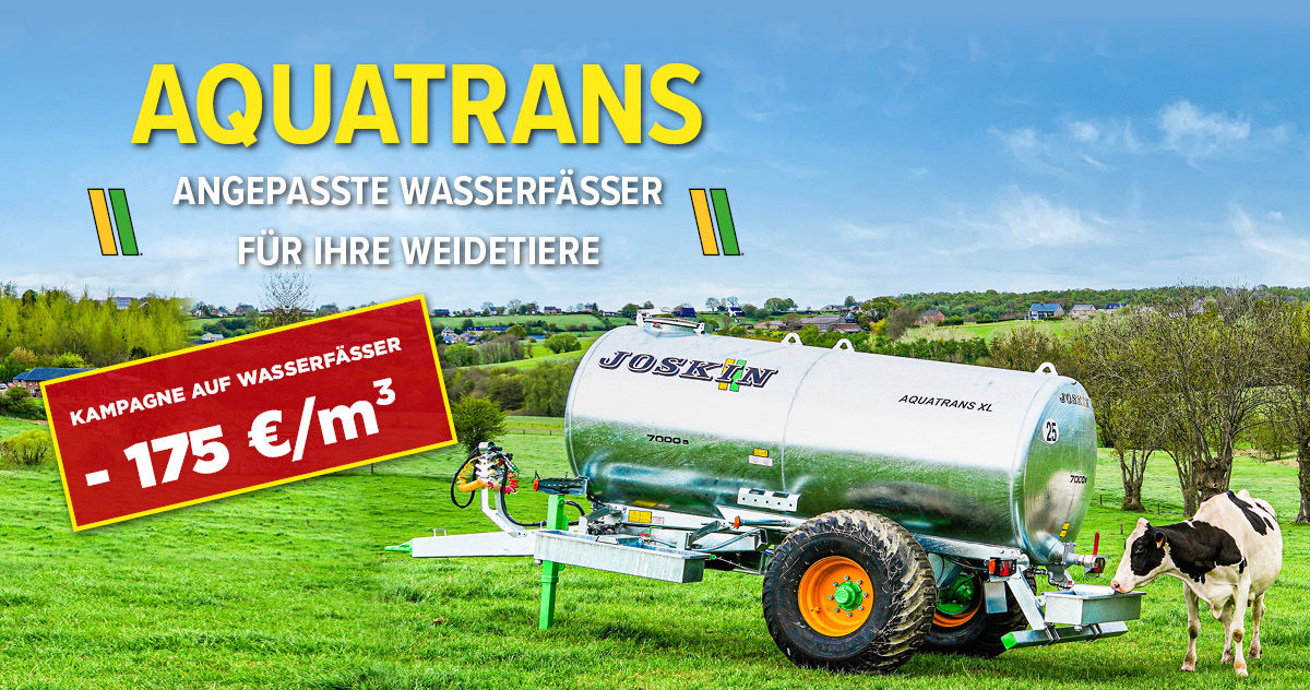 Kampagne auf Wasserfässer