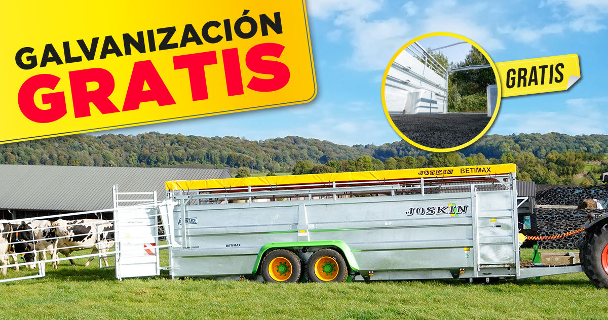 Oferta especial «galvanización gratis»