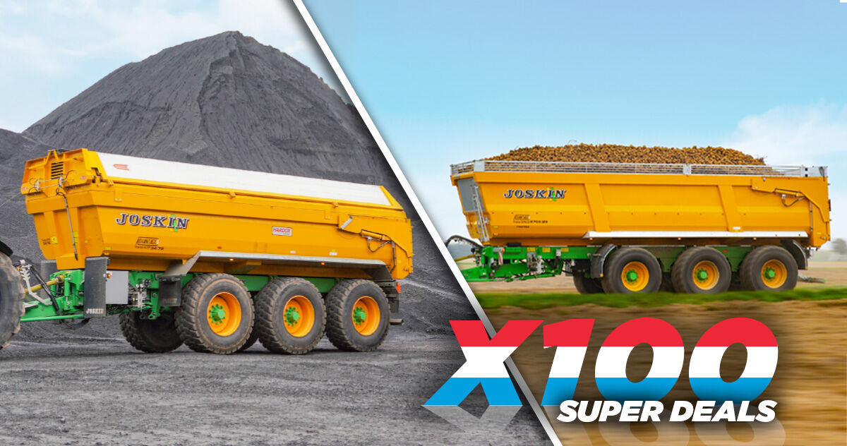 SPECIAL PRICES ON 100 TIPPING TRAILERS