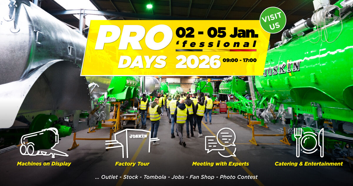 Pro Days JOSKIN 2026 – Reserve la fecha