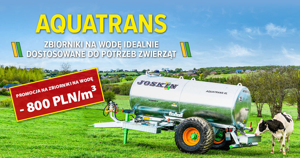 Promocja na zbiorniki na wodę