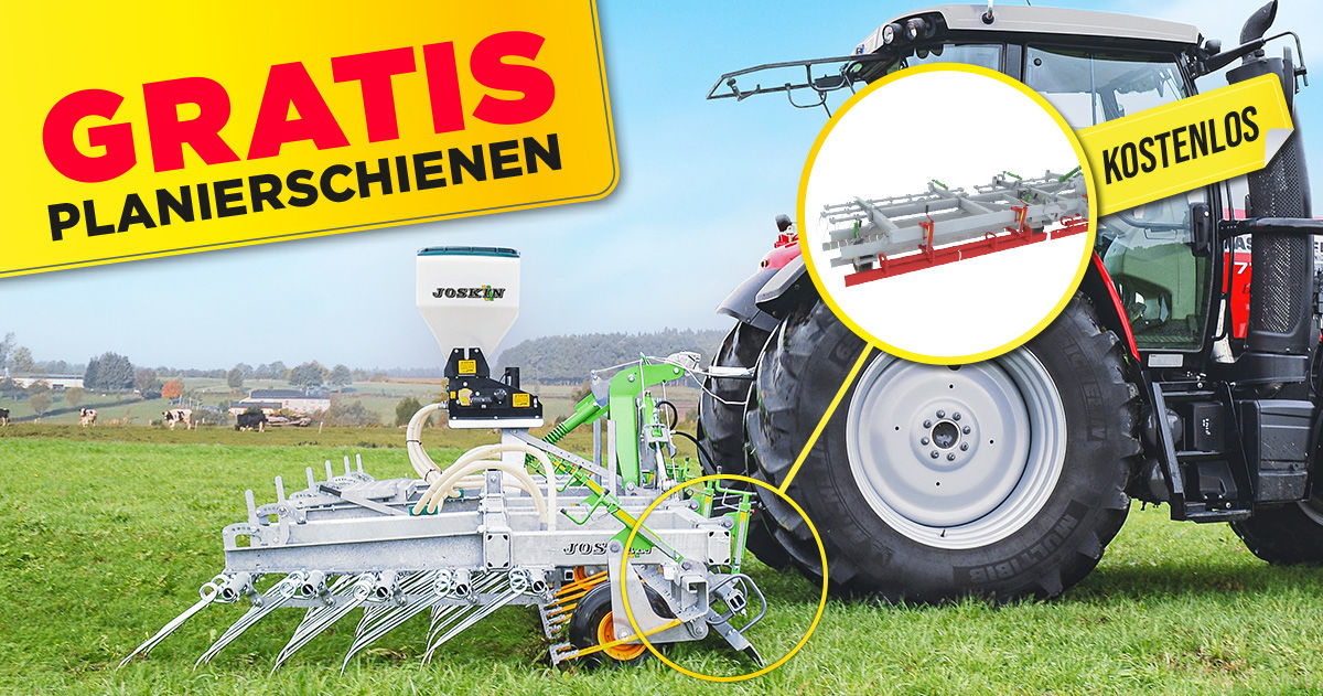 Sonderaktion „gratis Planierschienen“