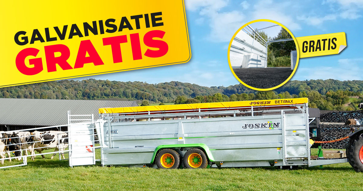 Speciale actie "galvanisatie gratis”