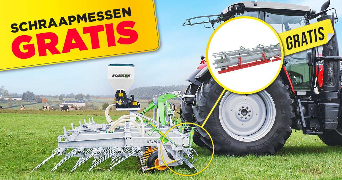 Speciale actie "gratis schraapmessen”