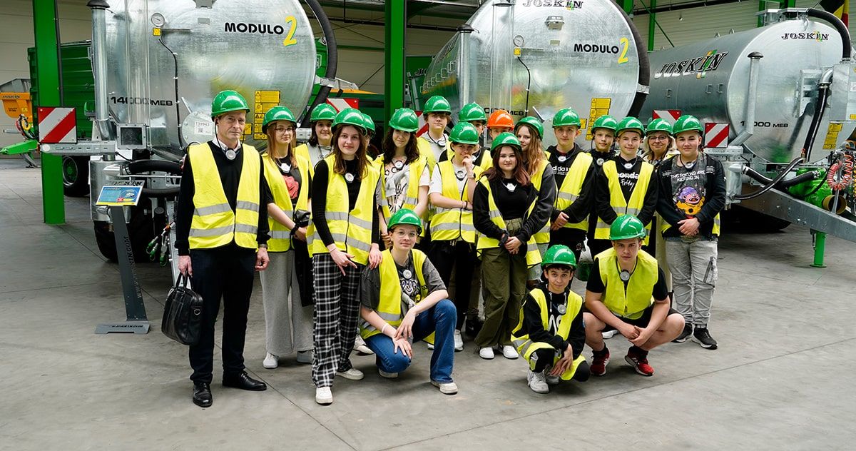 Visits of schools to the JOSKIN Polska factory