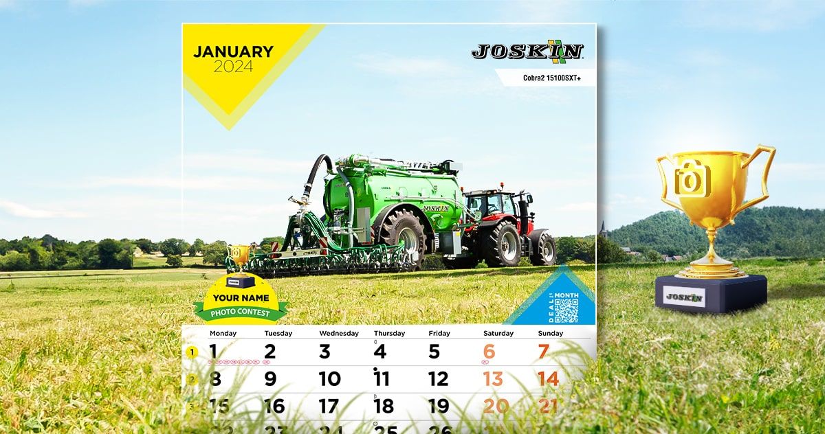 Ваша фотография в календаре JOSKIN 2024! 