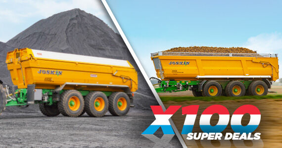 SPECIAL PRICES ON 100 TIPPING TRAILERS