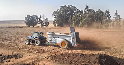 El esparcimiento en Africa del Sur