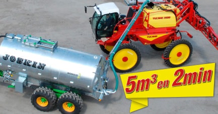 Ramię 4'' do przepompowania wody do dużych opryskiwaczy