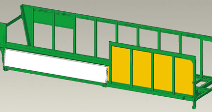 Składane burty w uniwersalnych 
przyczepach DRAKKAR