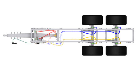 Dynamiczny system ważenia przy zawieszeniu hydraulicznym