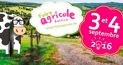 Verbruik slim! Dat is het thema van de 2016 editie van de Landbouwbeurs van Battice.