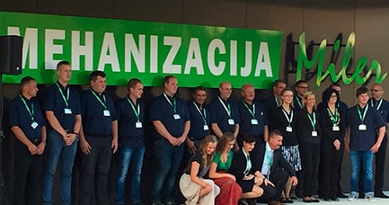 Открытие нового дилерского центра компании Miler - словенского дилера Joskin