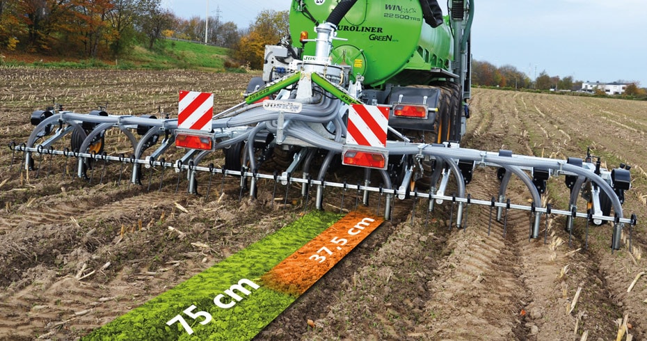 Nowe aplikatory z odstępami 37,5 cm i 18,75 cm