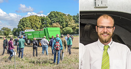 Landwirtschaftskammer – Maschinenvorführung