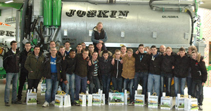 Visita del Liceo agricola de Merval
