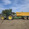 Pokazy polowe John Deere z przyczepą JOSKIN Trans-SPACE