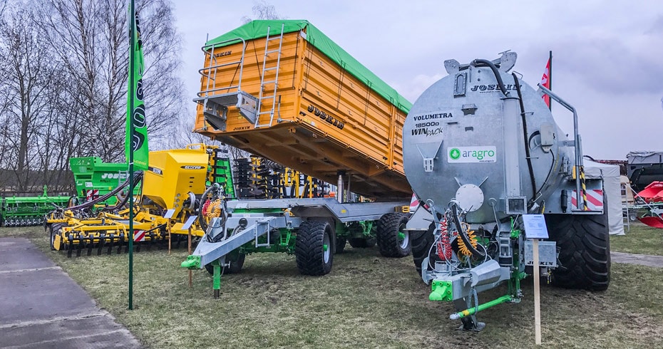 Joskin en la feria agrícola internacional de Riga – Letonia
