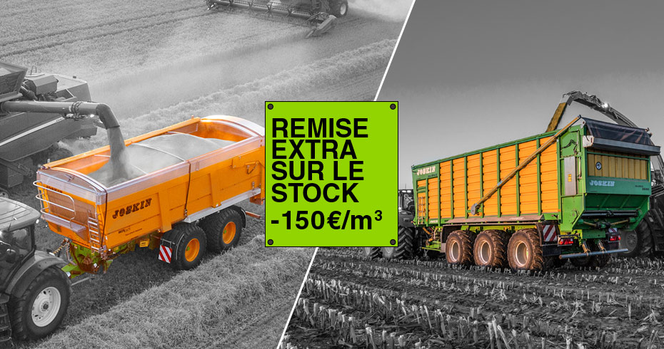 Remise extra sur le stock -150€/m³