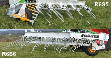 Spulchniarka Scariflex R6S5 i brona łąkowa Scariflex R6S6