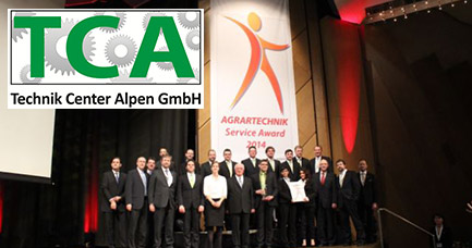 Service-Award AGRARTECHNIK 2014