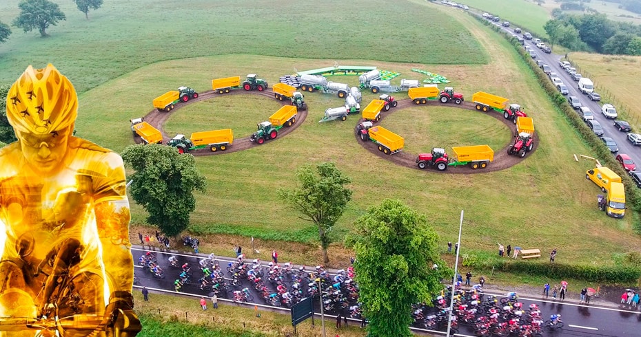 Making-Of гигантского велосипеда JOSKIN -  Тур де Франс 2017