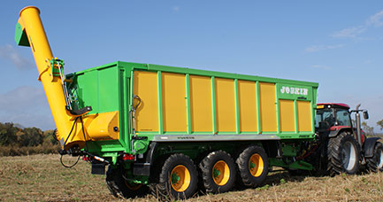 Nowa opcja do przyczepy Drakkar - urządzenie przeładunkowe