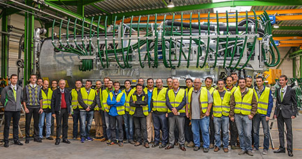 Visite des conseillers CUMA