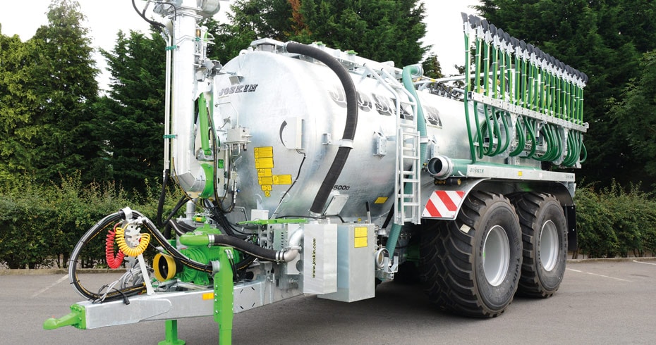 Pompa próżniowa zamontowana w wozie VOLUMETRA