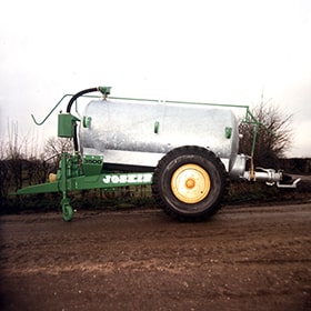 The company starts manufacturing its own slurry tankers.