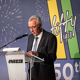 The JOSKIN Group celebrates its first half century.